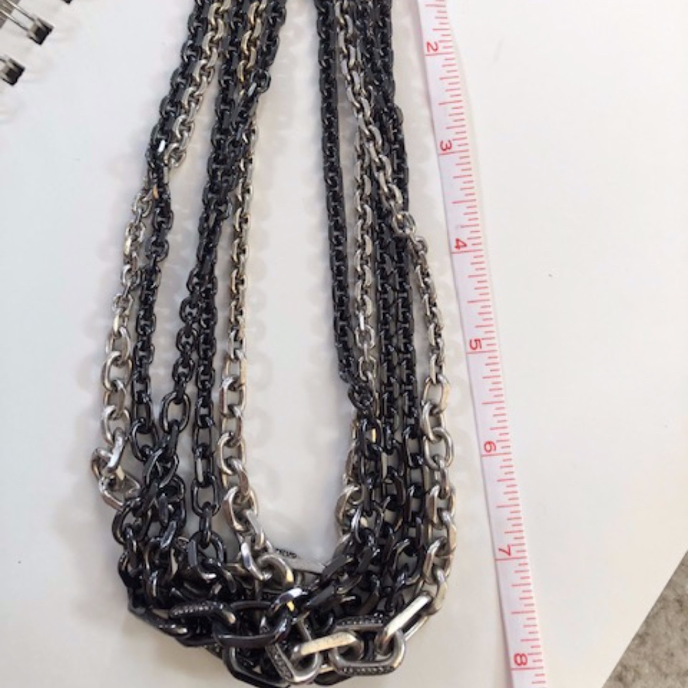 Giles & Brothers multi chain necklace